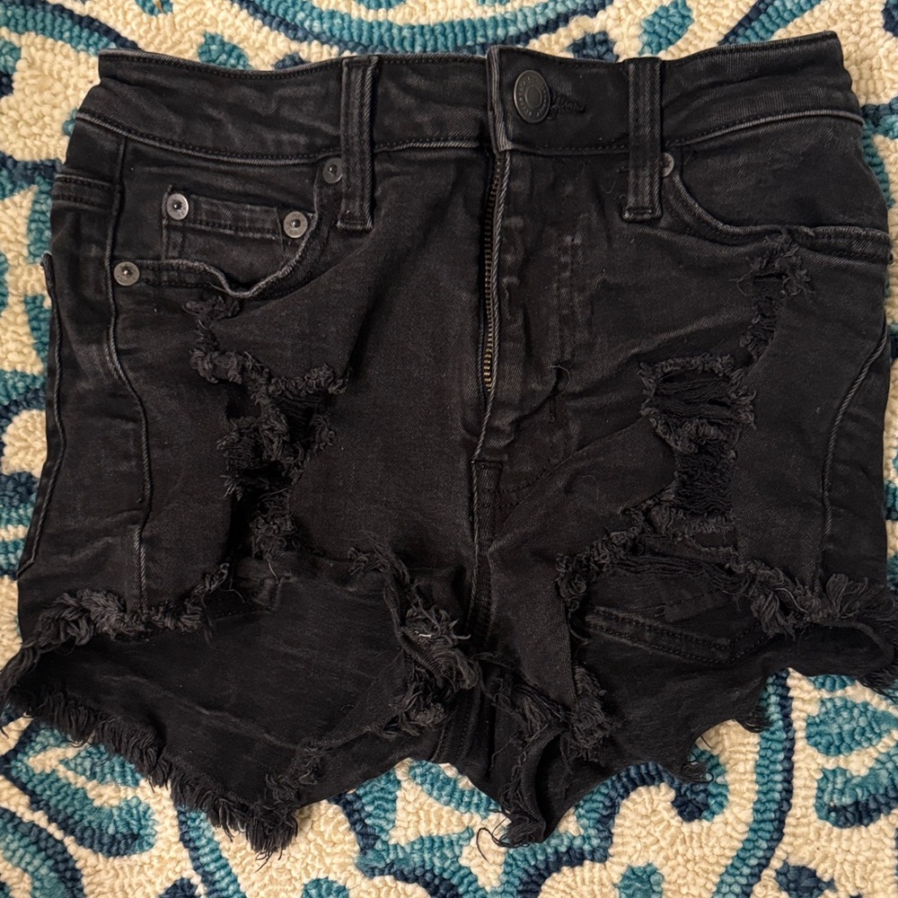 Women’s 000 Black Aeropostale Jean shorts